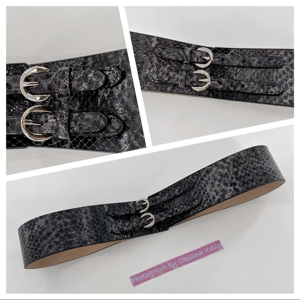 Snake Print Women’s Belt Size L